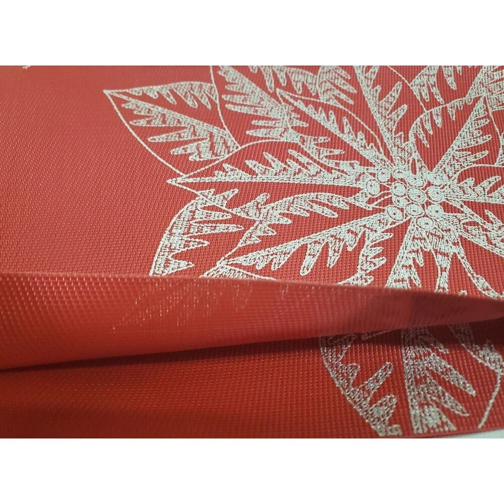 Set of 4 PVC In/Outdoor Polyvinyl Placemats(13
